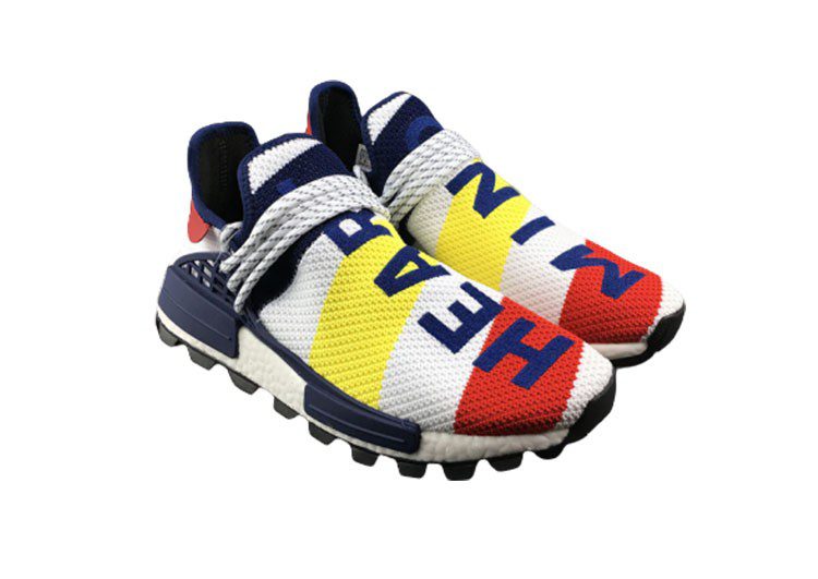 HOT ! Red White And Blue Human Race Race Trail Red And Blue Human Race Blue  Nerd Nmd ADIDAS